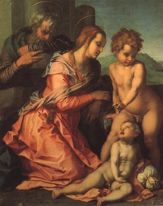 Andrea del Sarto Holy Family fgf